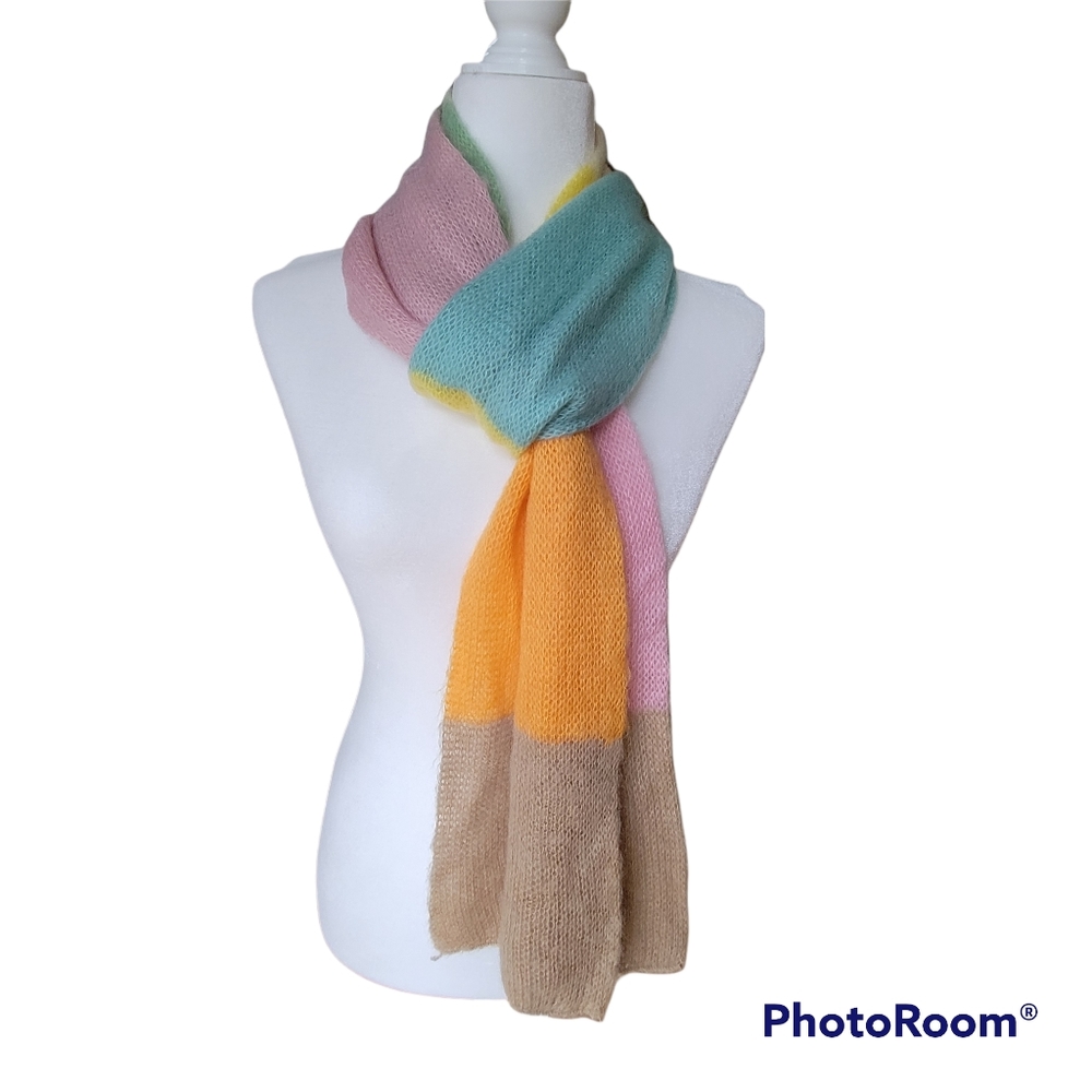 Gap- Multi-Colored Striped Scarf